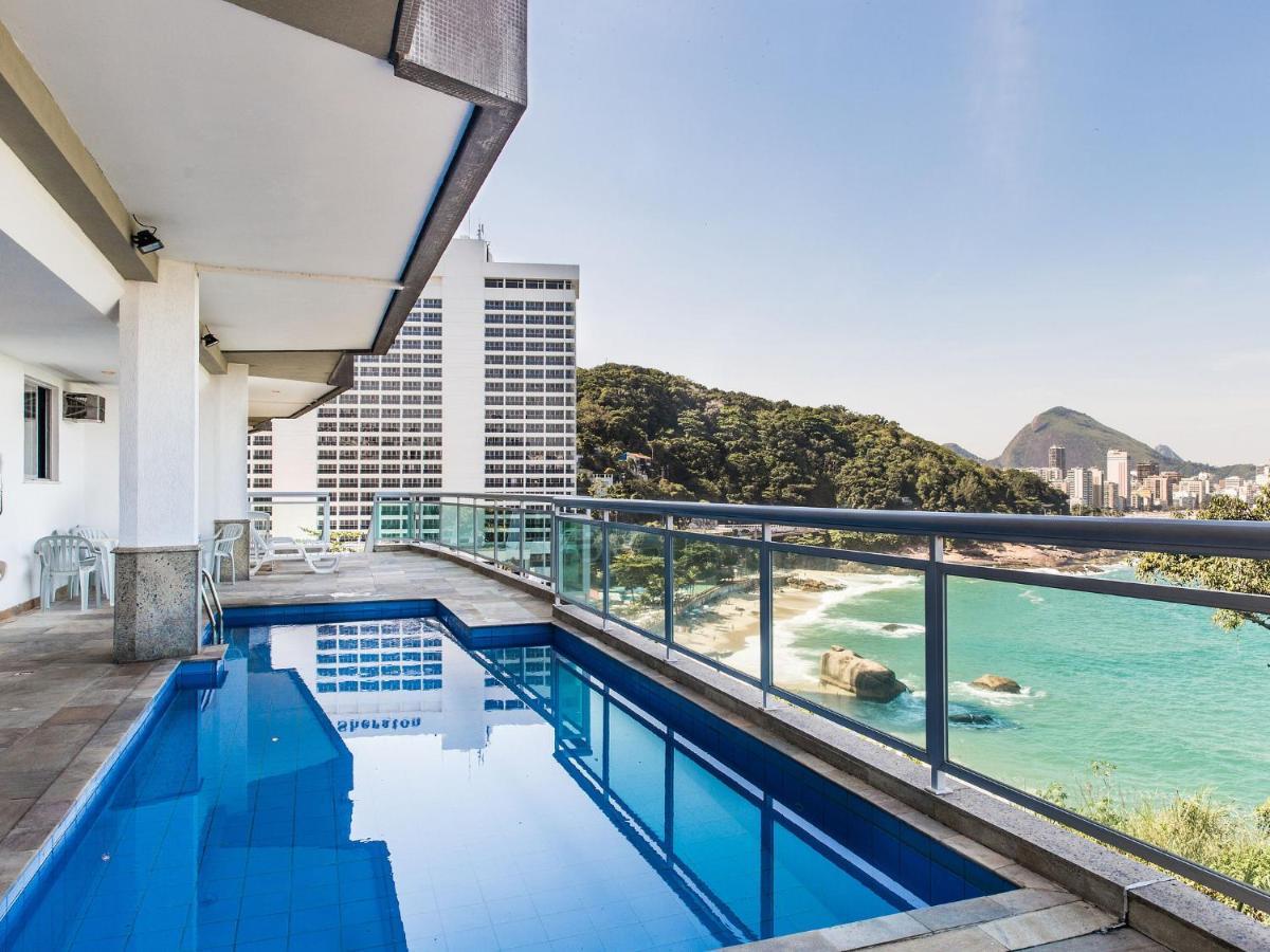 Apartamento Moderno Com Vista Mar | V 90/102 Рио де Жанейро Стая снимка